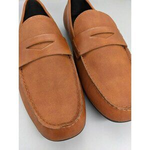 NIB Alfani Men's Iker Penny Driving Loafers Tan Size 9.5 M (MSRP $70)